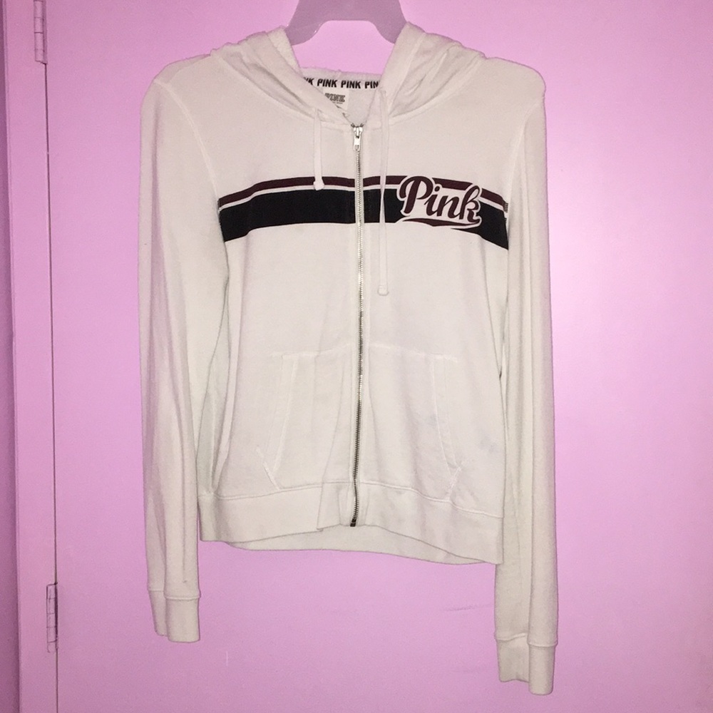VS Pink Zip Up Hoodie ❤️